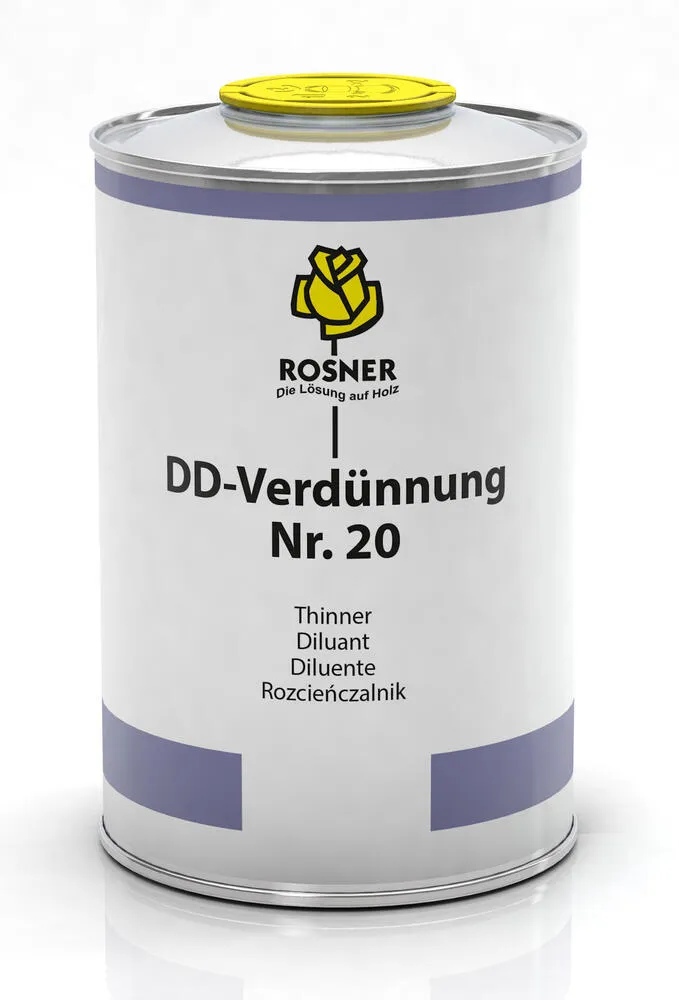 Rosner DD-Verdünnung Nr. 20 für 2K-PUR- und DD-Lacke Holzlack Verdünner Rosner DD-Verdünnung Nr. 20 für 2K-PUR- und DD-Lacke Holzlack Verdünner