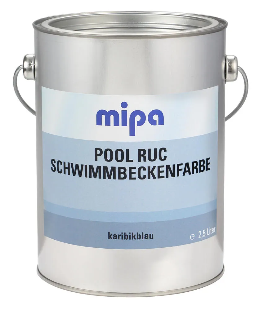 Mipa Pool Ruc Karibikblau 750ml Poolfarbe Lack Schwimmbeckenfarbe
