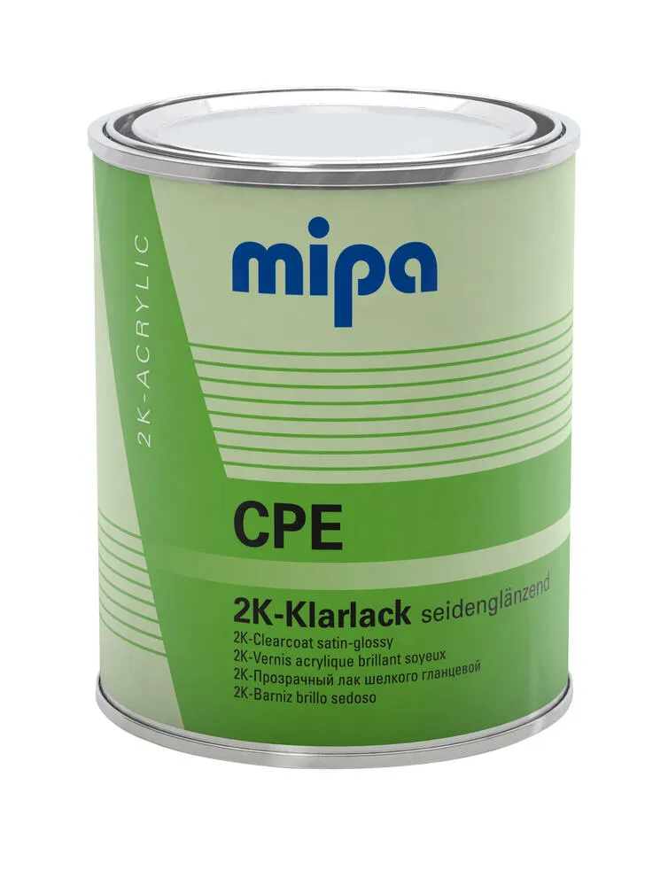Mipa 2K-Klarlack CPE, Elastifizierter 2K-Klarlack für Kunststoff-Oberflächen, 1 Liter Mipa 2K-Klarlack CPE, Elastifizierter 2K-Klarlack für Kunststoff-Oberflächen, 1 Liter