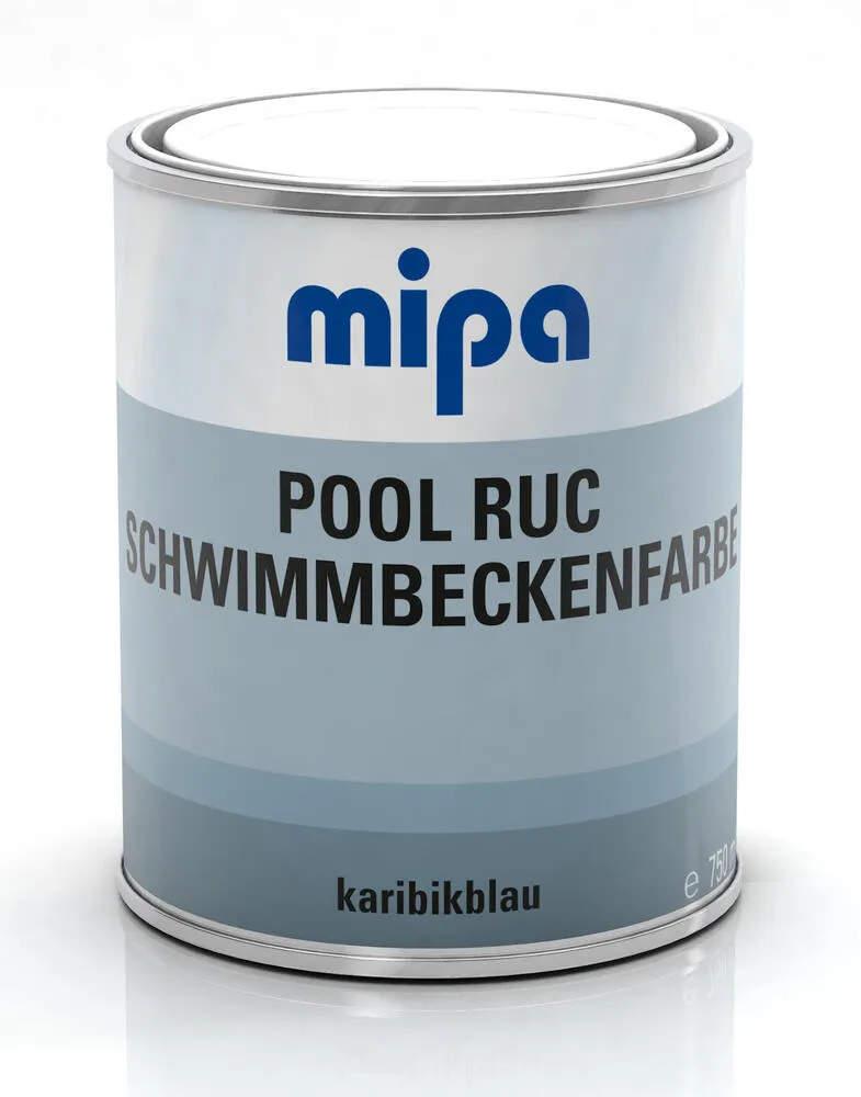 Mipa Pool Ruc Karibikblau 750ml Poolfarbe Lack Schwimmbeckenfarbe Mipa Pool Ruc Karibikblau 750ml Poolfarbe Lack Schwimmbeckenfarbe