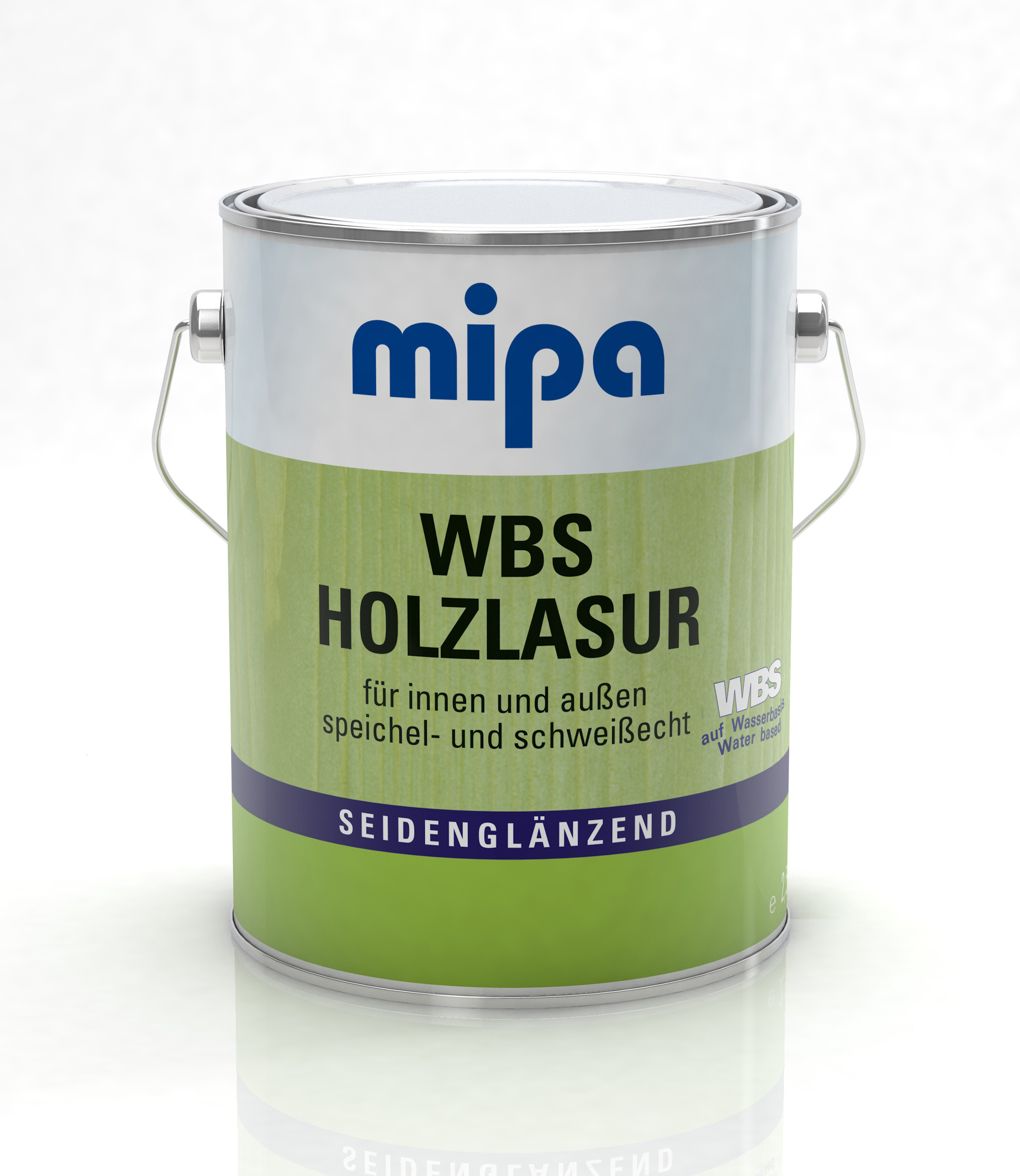 Mipa WBS Holzlasur Seidenglänzend 2,5 L