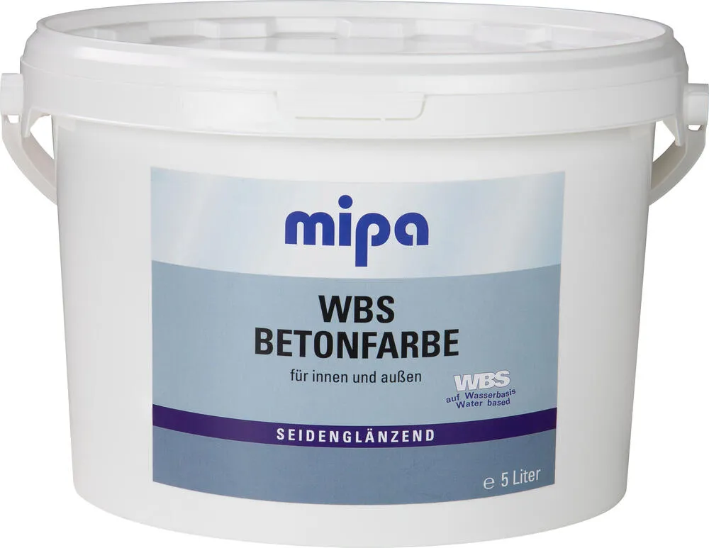 Mipa WBS Betonfarbe - Fussbodenanstrich Mipa WBS Betonfarbe - Fussbodenanstrich