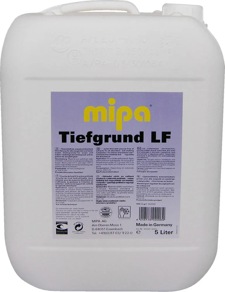 Mipa Tiefgrund LF - 5 Liter Mipa Tiefgrund LF - 5 Liter