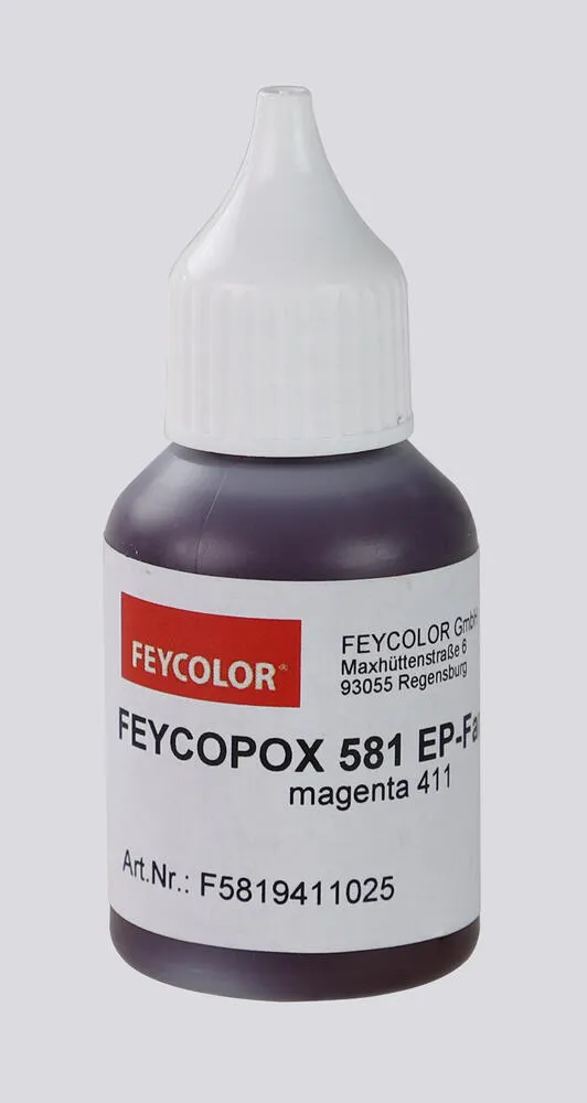FEYCOPOX Tönpaste für Rosner Gießharz Magenta 25 ml