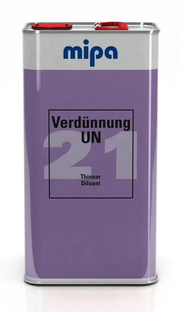 Mipa Verdünnung UN 21 für Streichlacke + 1K Lacke + Kunstharzlack Autolack Mipa Verdünnung UN 21 für Streichlacke + 1K Lacke + Kunstharzlack Autolack