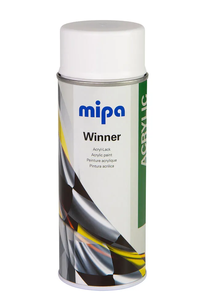 Mipa Winner Acryl-Lack Spraydose weiss matt Autolack Mipa Winner Acryl-Lack Spraydose weiss matt Autolack