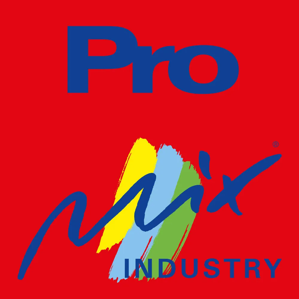 Mipa Aufkleber Pro Mix Industry (PMI), 100x100mm Mipa Aufkleber Pro Mix Industry (PMI), 100x100mm