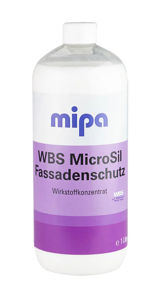 Mipa WBS MicroSil Fassadenschutz - 1 Liter Mipa WBS MicroSil Fassadenschutz - 1 Liter