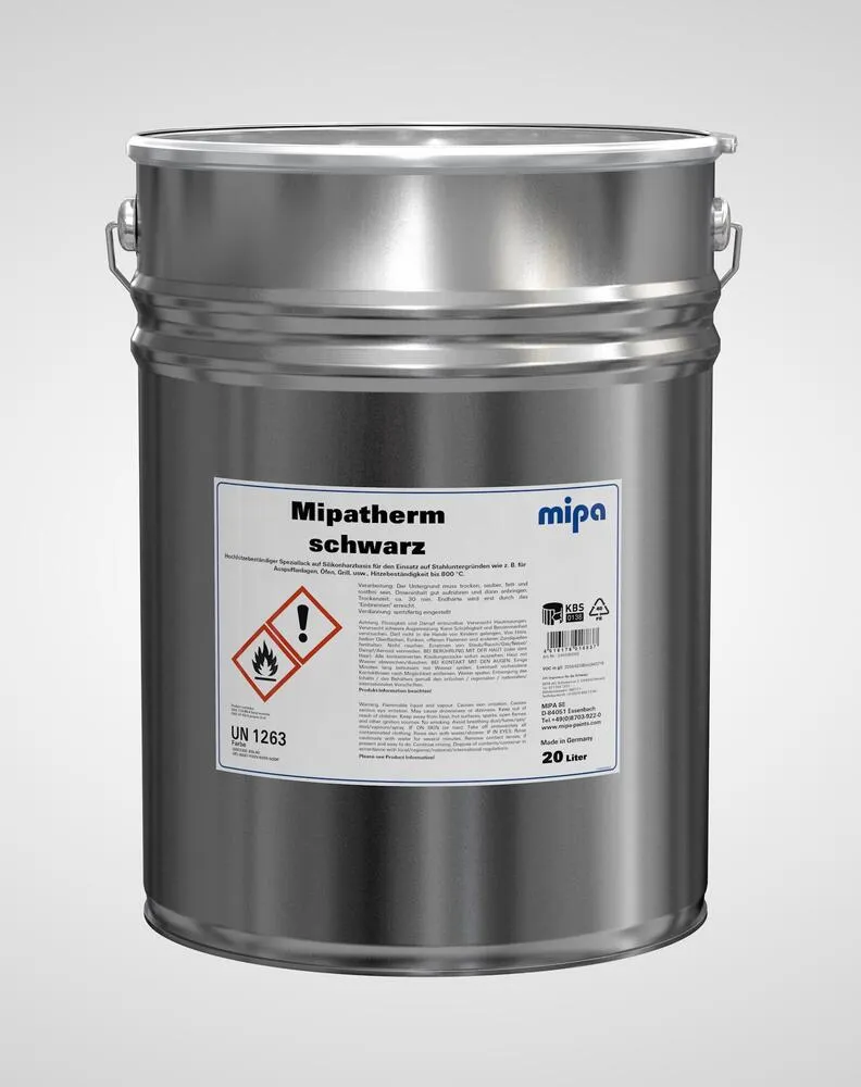 Mipa Mipatherm schwarz - 20 Liter Mipa Mipatherm schwarz - 20 Liter