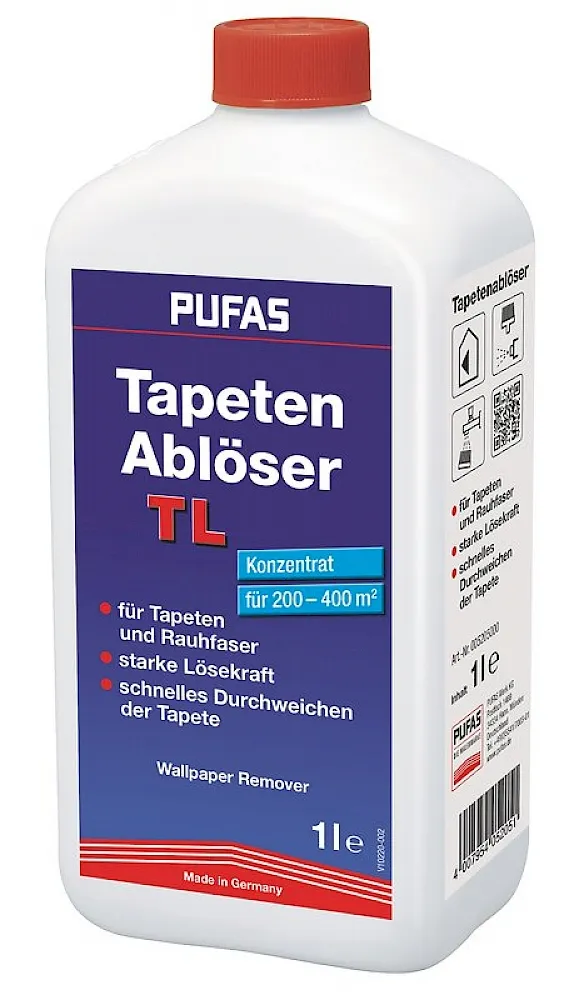 Pufas Tapetenablöser TL, 1 Liter, Nr. 005205000 Pufas Tapetenablöser TL, 1 Liter, Nr. 005205000