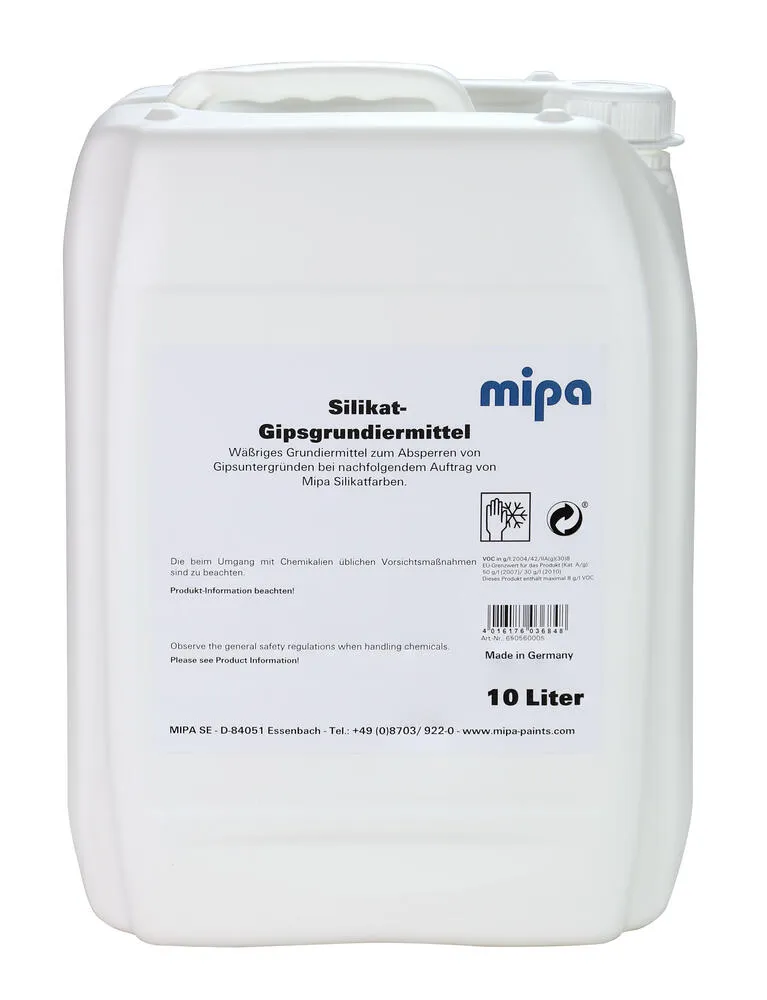 Mipa Silikat-Gipsgrundiermittel - 10 Liter Mipa Silikat-Gipsgrundiermittel - 10 Liter