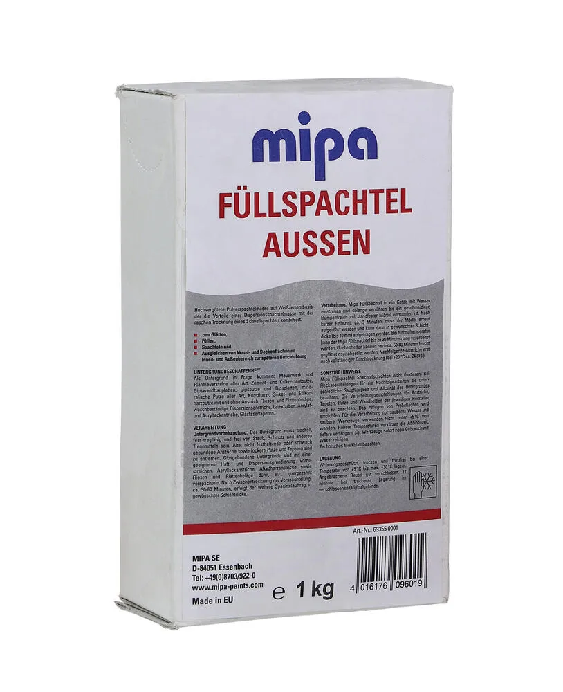 Mipa Füllspachtel aussen Mipa Füllspachtel aussen