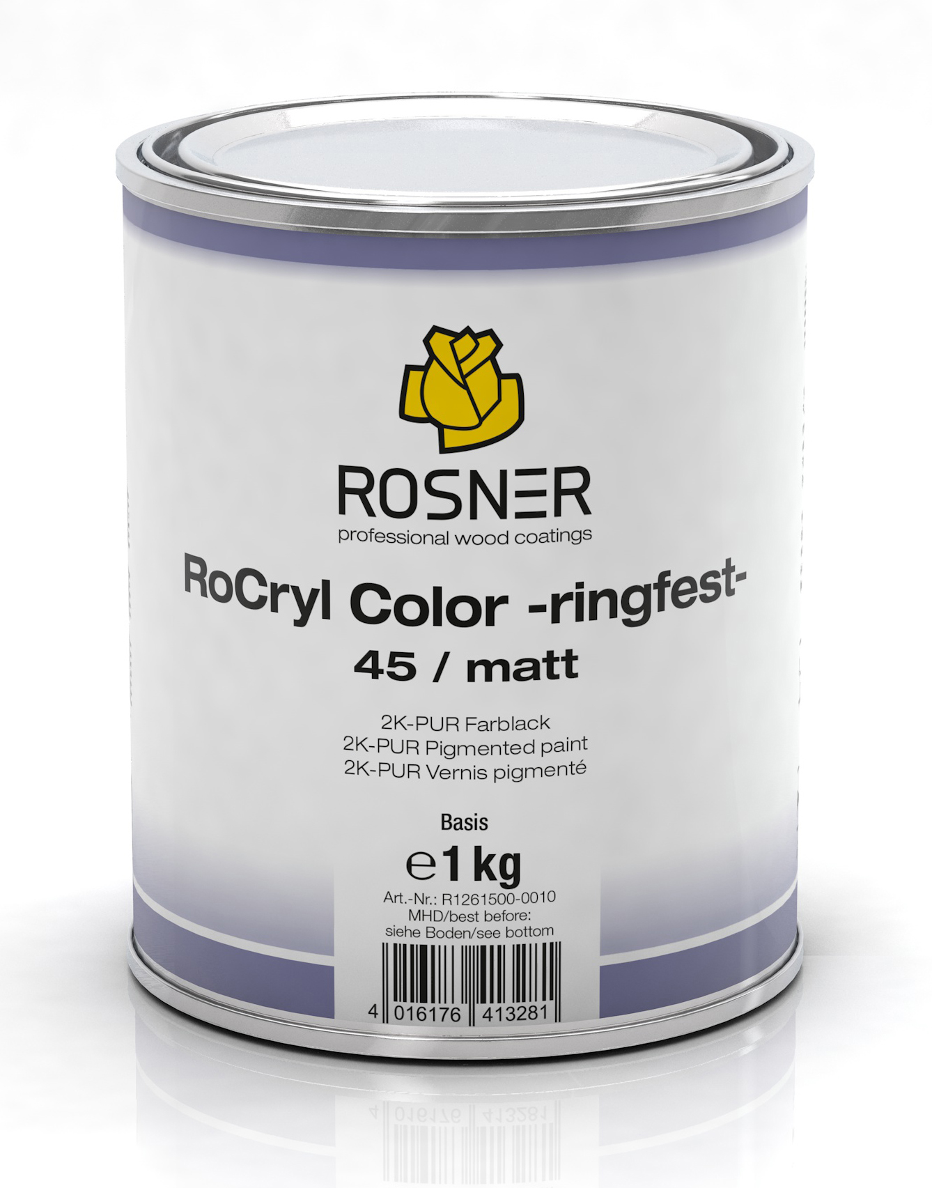 Rosner RoCryl Color ringfest matt 1 kg - RAL Farbtöne nach Farbgruppe 1 Rosner RoCryl Color ringfest matt 1 kg - RAL Farbtöne nach Farbgruppe 1