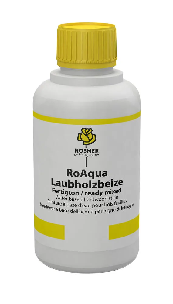 Rosner RoAqua Laubholzbeize wasserbasierend Holzlack Holzbeize farblos Rosner RoAqua Laubholzbeize wasserbasierend Holzlack Holzbeize farblos