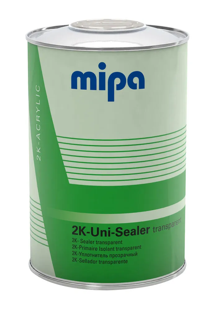 Mipa 2K-Uni-Sealer, Professionelle Lösung für die Felgeninstandsetzung |farbloser Haftvermittler für Stahl und Aluminium 1 Liter  Mipa 2K-Uni-Sealer, Professionelle Lösung für die Felgeninstandsetzung |farbloser Haftvermittler für Stahl und Aluminium 1 Liter