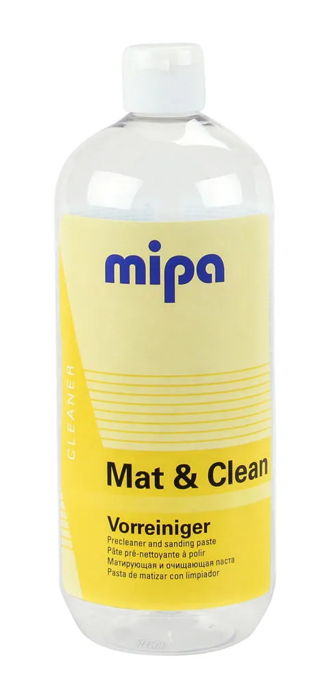 Mipa Mat & Clean Profi-Schleifpaste reinigt und mattiert Mipa Mat & Clean Profi-Schleifpaste reinigt und mattiert
