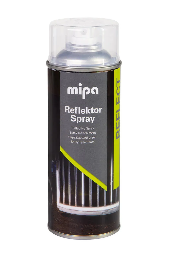 Reflektor Spray 400 ml Hohe Lichtreflektion bei Dunkelheit grau Reflektor Spray 400 ml Hohe Lichtreflektion bei Dunkelheit grau