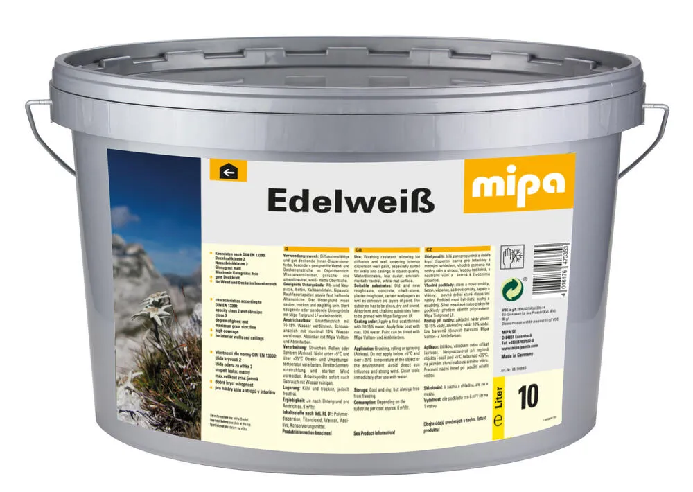 Mipa Edelweiss - 10 Liter Mipa Edelweiss - 10 Liter