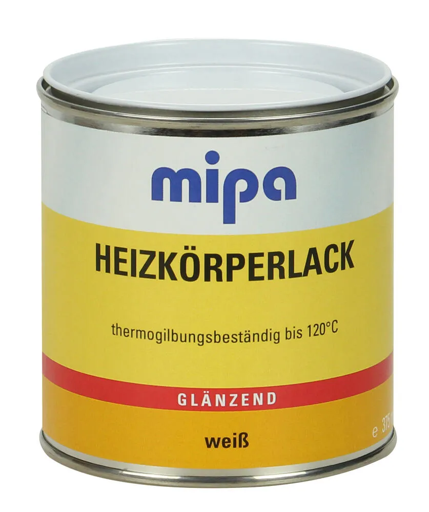 MIPA Heizkörperlack 375ml RAL9010 weiss, gilbungsbeständig  MIPA Heizkörperlack 375ml RAL9010 weiss, gilbungsbeständig