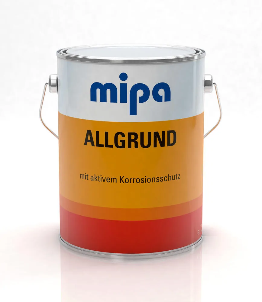Mipa Allgrund mit aktivem Korrosionsschutz 2,5 Liter matt 60327 weiss oder grau