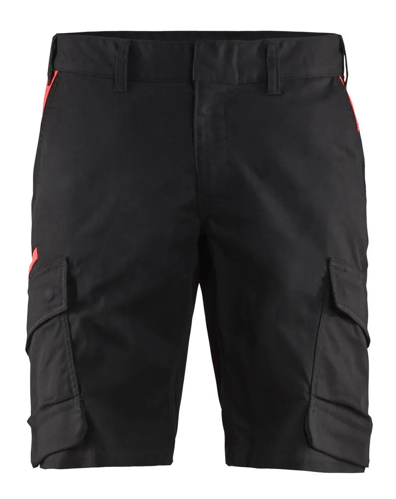Blakläder Industrie Shorts 14461832 Schwarz/Rot verschiedene Größen