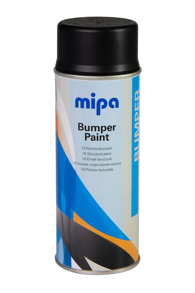 Mipa Bumper-Paint-Spray schwarz Stossstangenlack Strukturbeschichtung Autolack Mipa Bumper-Paint-Spray schwarz Stossstangenlack Strukturbeschichtung Autolack