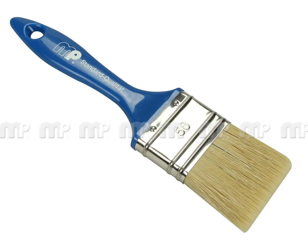 MP Flach-Pinsel Standard 30 mm helle China-Borste Malerpinsel Farbenpinsel MP Flach-Pinsel Standard 30 mm helle China-Borste Malerpinsel Farbenpinsel