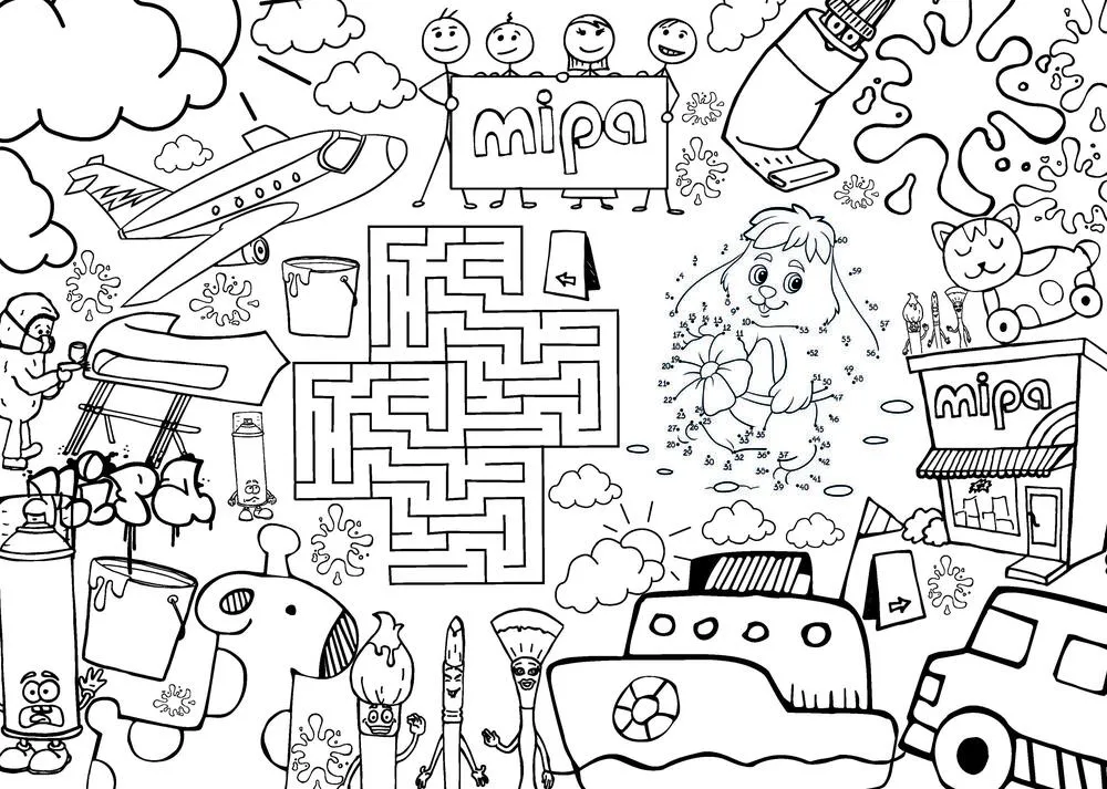 Mipa Malunterlage A3 Mipa Malunterlage A3