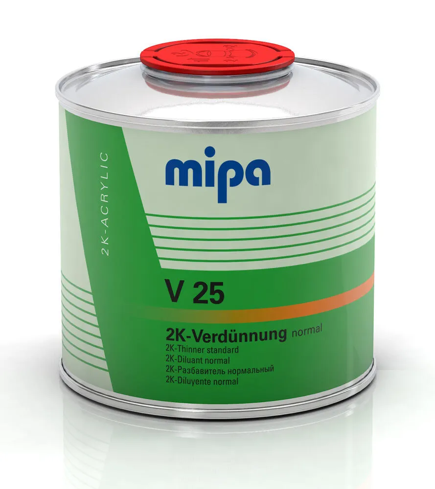 Mipa 2K- Acryl Verdünnung normal V 25 Autolack Lackversand Mipa 2K- Acryl Verdünnung normal V 25 Autolack Lackversand