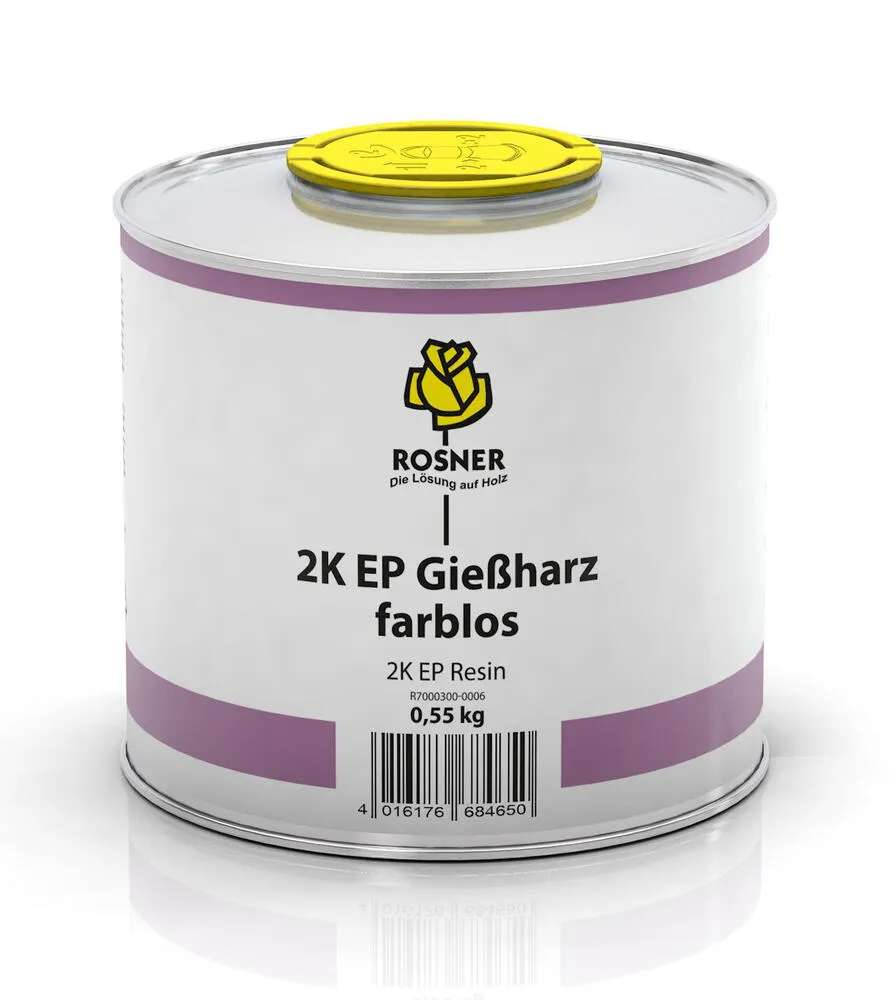 Rosner 2K EP Gießharz farblos 0,55 kg Rosner 2K EP Gießharz farblos 0,55 kg