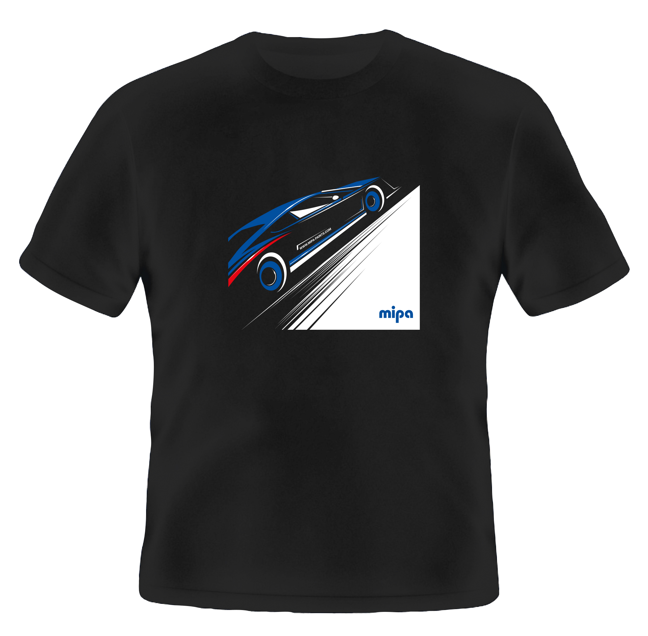 Mipa T-Shirt Vintage Racing black - Größe S,