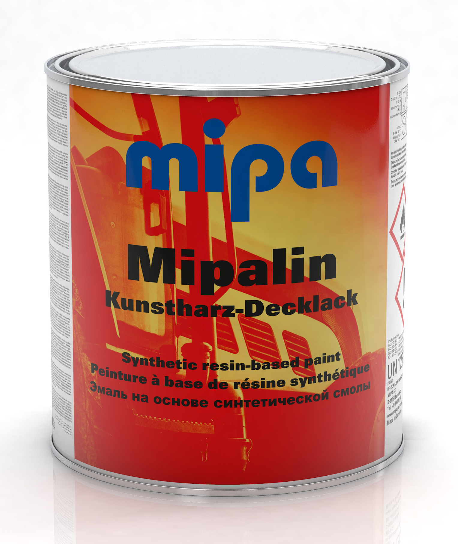 Mipa Mipalin Kunstharzlack Fahrzeuglack nach FARBWUNSCH, 3 Liter Mipa Mipalin Kunstharzlack Fahrzeuglack nach FARBWUNSCH, 3 Liter