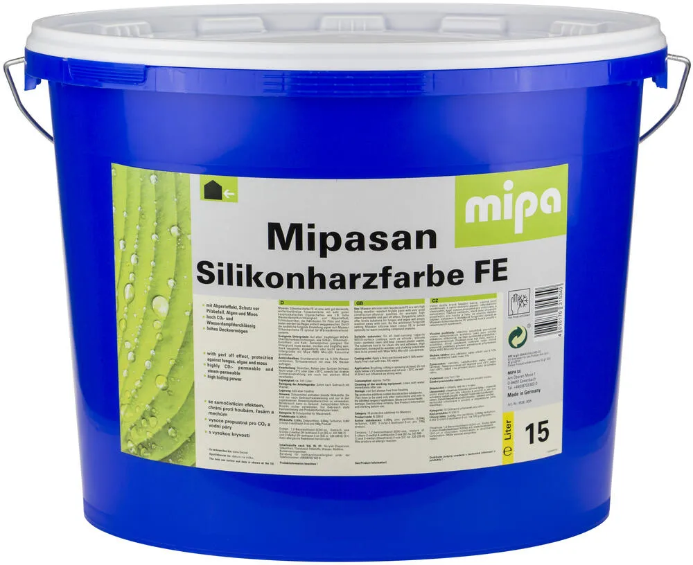 Mipasan Silikonharzfarbe FE - 15 Liter Mipasan Silikonharzfarbe FE - 15 Liter