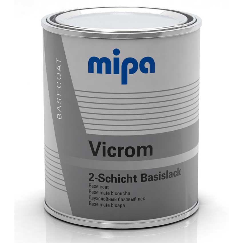 MIPA Vicrom Basecoat Chromelack Spiegel Felgenlack Autolack, 1 Liter