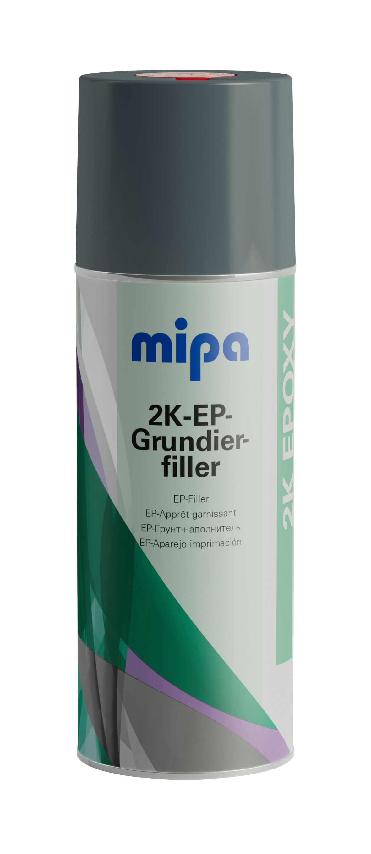 Mipa 2K EP Grundierfiller-Spray, grau, inkl. Härter 400 ml
