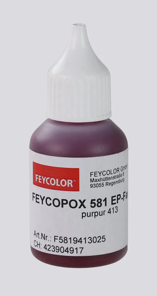 FEYCOPOX Tönpaste für Rosner Gießharz Purpur 25 ml