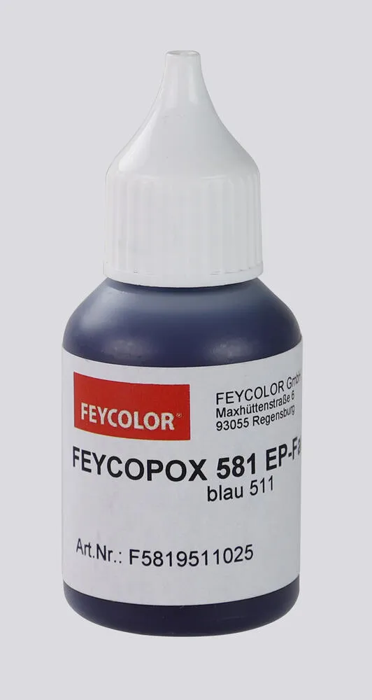 FEYCOPOX Tönpaste für Rosner Gießharz Blau 25 ml  FEYCOPOX Tönpaste für Rosner Gießharz Blau 25 ml