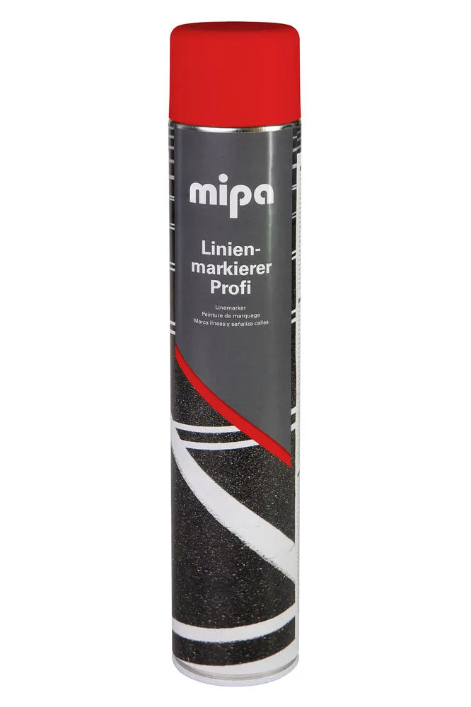 Mipa Linienmarkierer Profi verkehrsrot 750ml Markierungsarbeiten Kennzeichnung Mipa Linienmarkierer Profi verkehrsrot 750ml Markierungsarbeiten Kennzeichnung