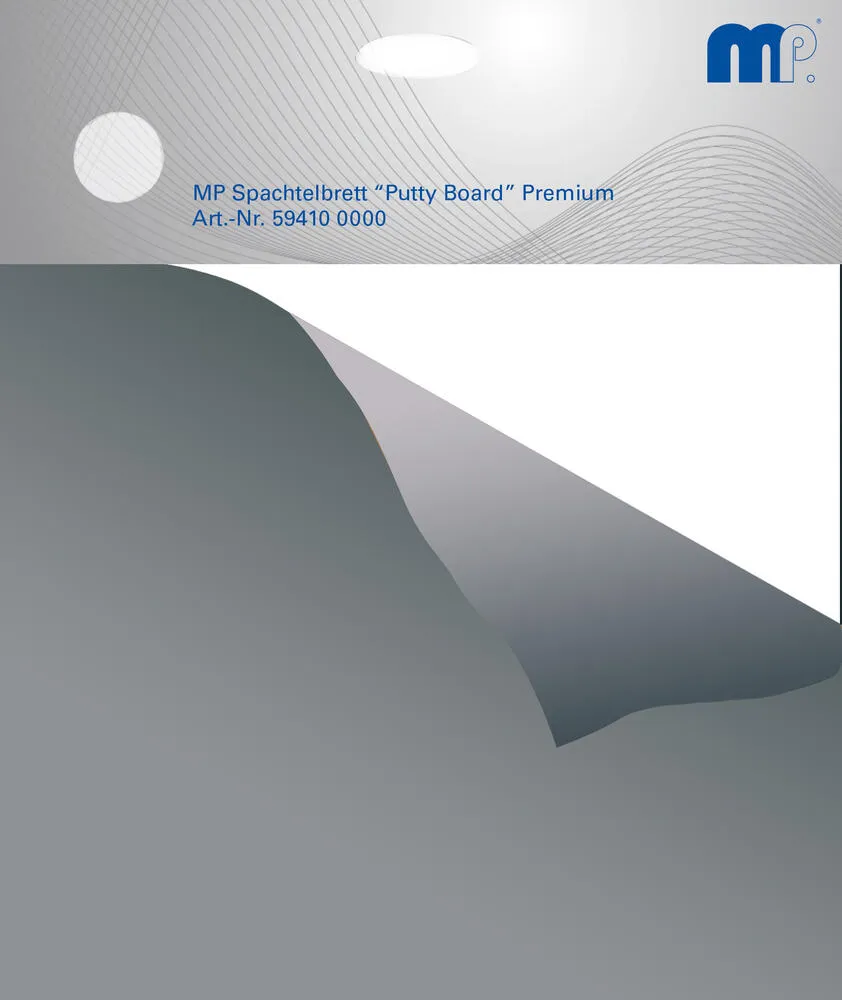MP Spachtelbrett Premium, zum anmischen von Spachtelmaterialien MP Spachtelbrett Premium, zum anmischen von Spachtelmaterialien
