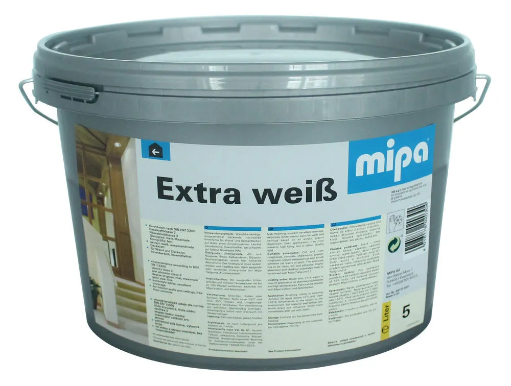 Mipa Extra weiss - 5 Liter Mipa Extra weiss - 5 Liter