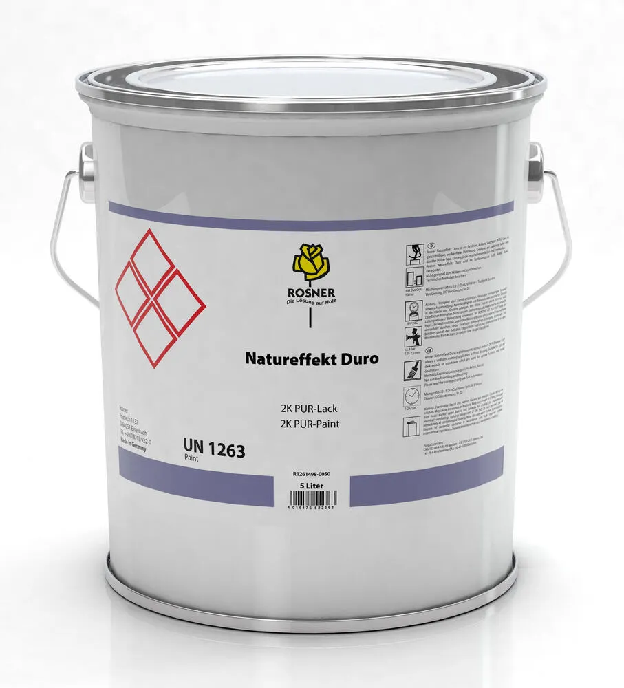 Rosner Natureffekt Duro, Klarlack, Versiegelung, 5 Liter