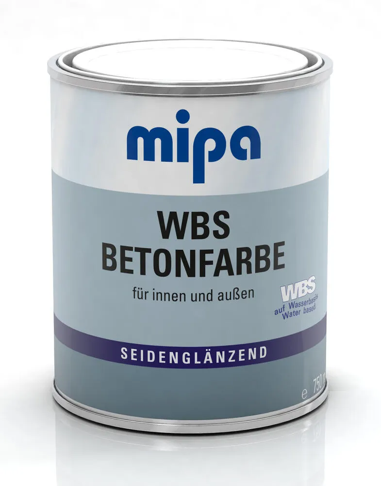 Mipa WBS Betonfarbe - Fussbodenanstrich Mipa WBS Betonfarbe - Fussbodenanstrich