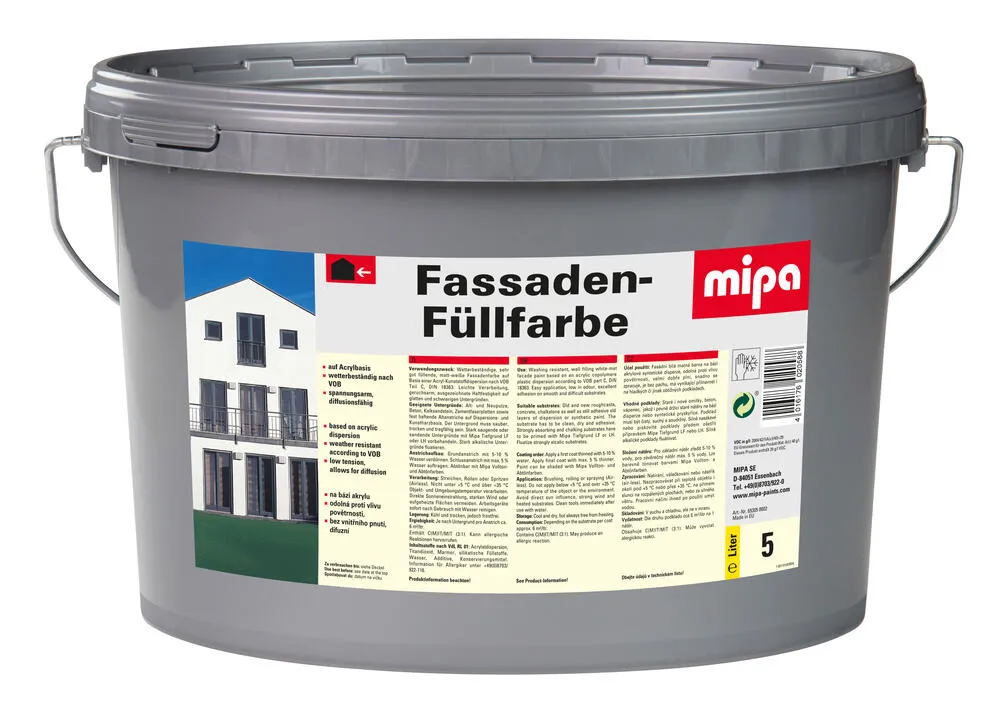 Mipa Fassaden-Füllfarbe - 5 Liter