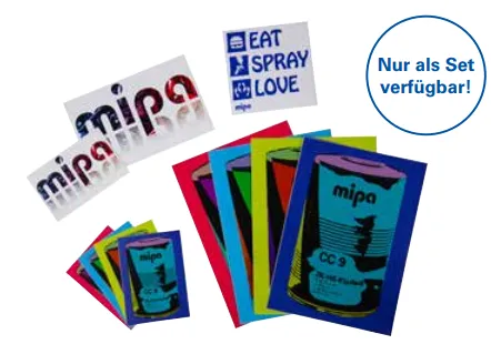 Mipa Sticker Set Mipa Sticker Set
