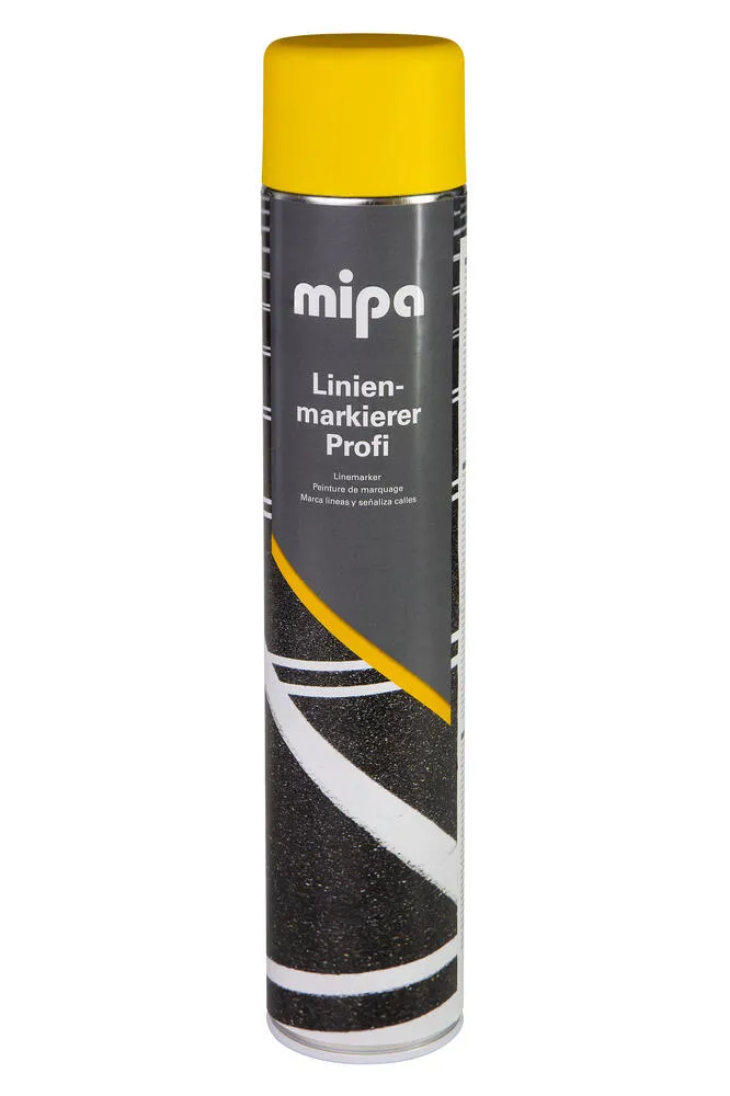 Mipa Linienmarkierer Profi verkehrsgelb 750ml Markierungsarbeiten Kennzeichnung Mipa Linienmarkierer Profi verkehrsgelb 750ml Markierungsarbeiten Kennzeichnung