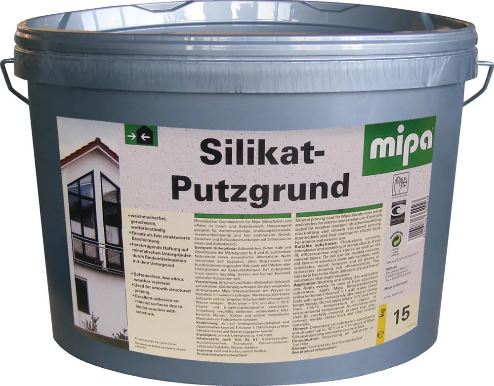 Mipa Silikat-Putzgrund - 15 kg Mipa Silikat-Putzgrund - 15 kg