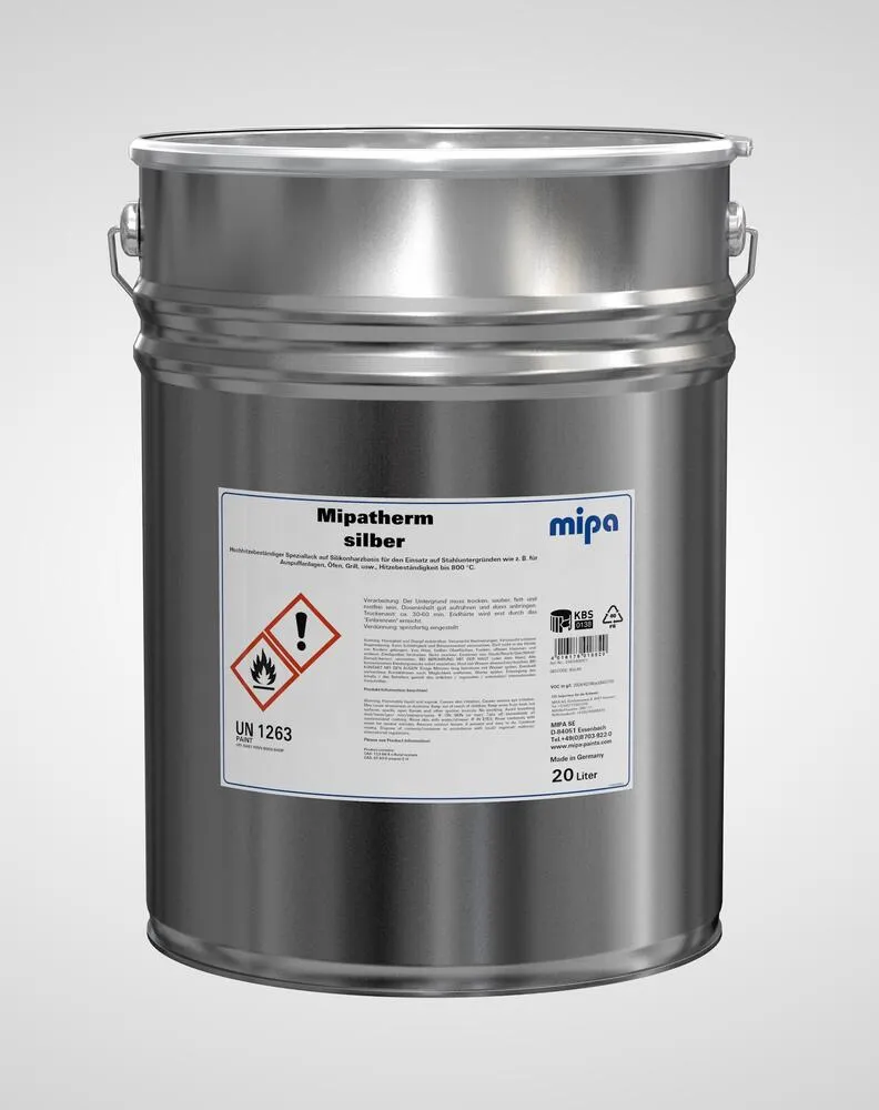 Mipa Mipatherm silber - 20 Liter Mipa Mipatherm silber - 20 Liter