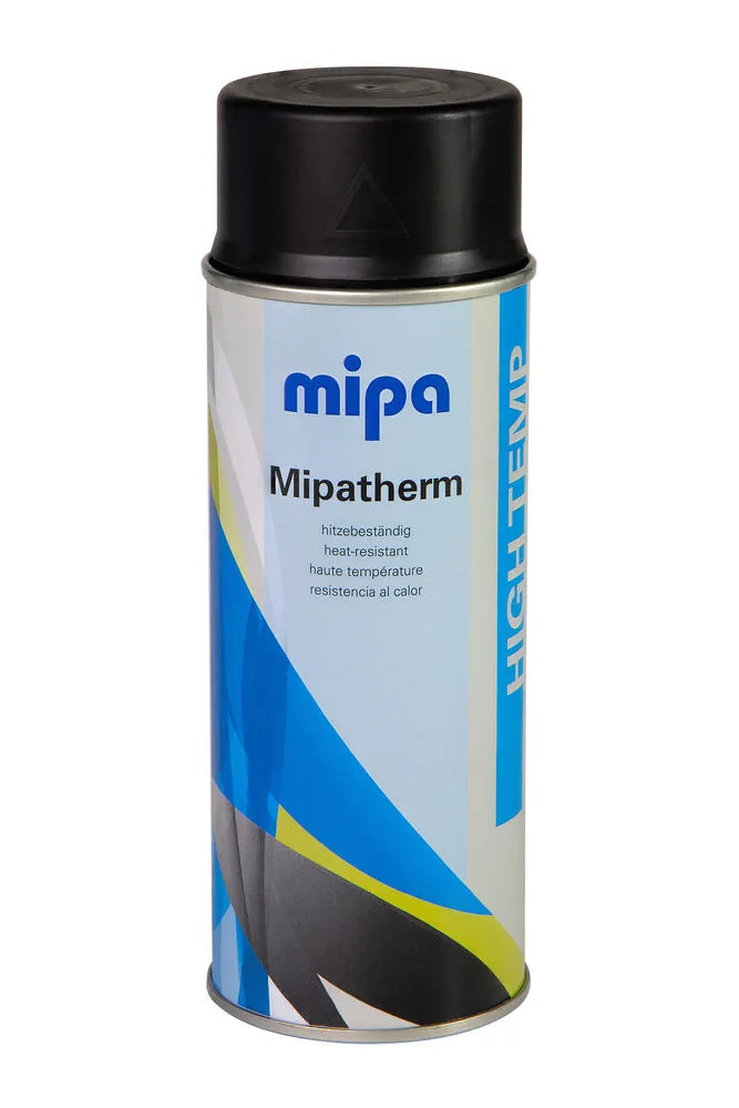 Mipa Mipatherm 800C Hitzebeständig Spray 400 ml Auspufflack Autolack Lackversand