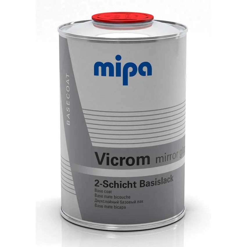 MIPA Vicrom "Mirror Glaze" Basecoat Chromelack Spiegel Felgenlack Autolack