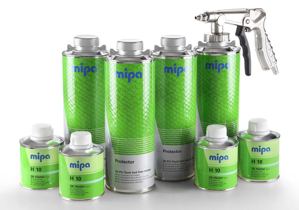 Mipa Protector Set tönbar 2K PU-Transportflächen Beschichtung Versiegelung Lack